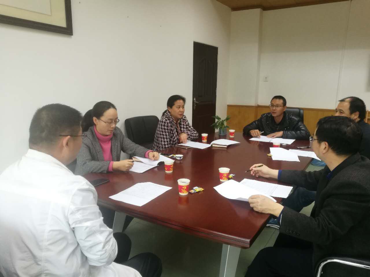 图为翻译公司各位董事